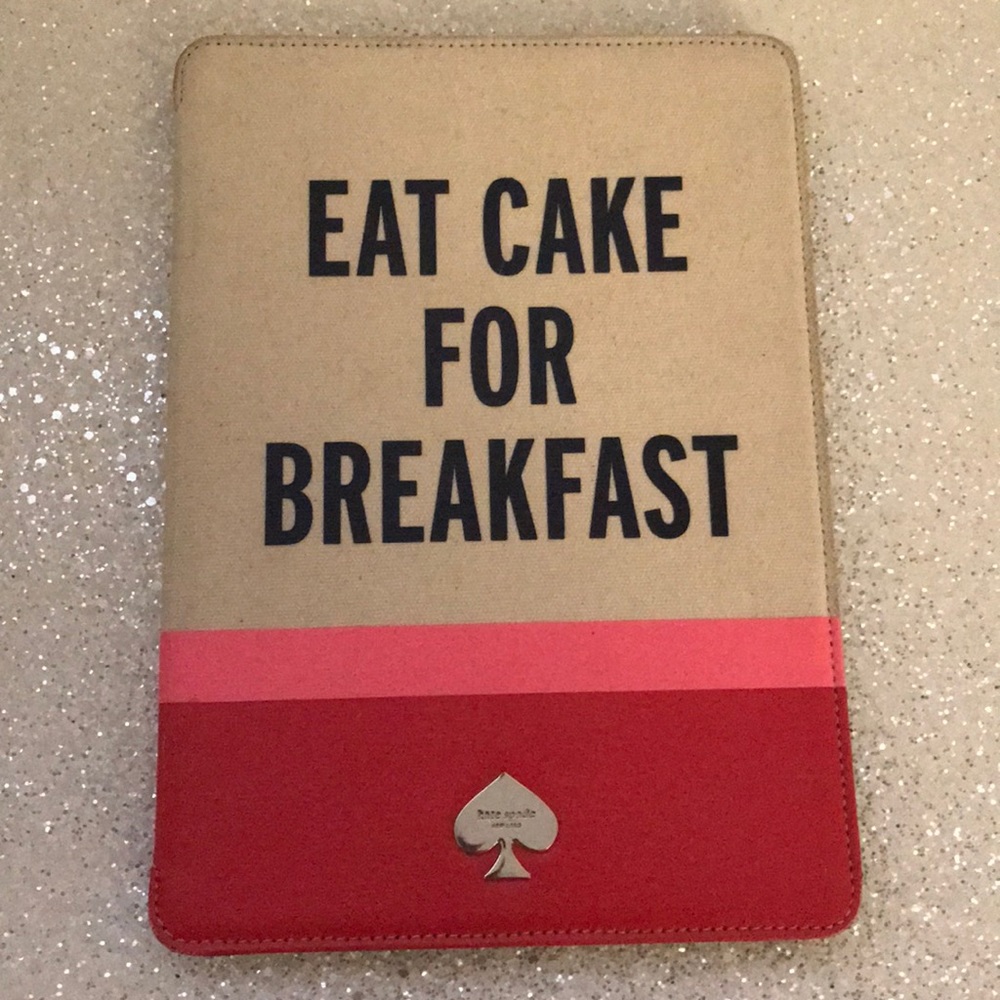 Eat cake for breakfast iPad Air case